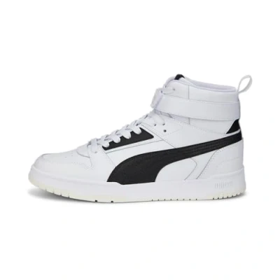 Image of Puma Unisex Adults Rbd Game Sneakers, White Black Team Gold, 8 UK