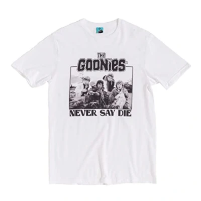 Image of TruffleShuffle The Goonies Never Say Die White T Shirt