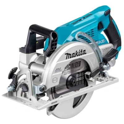 Image of Makita DRS780Z Twin 18V (36V) Li ion LXT Brushless 185mm Circular Saw Batteries and Charger Not Included