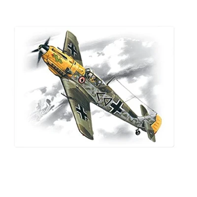 Image of ICM ICM72132 1:72 Messerschmitt Bf 109E 4 WWII German Fighter