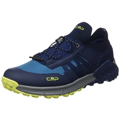 Image of CMP Men&#039;s HOSNIAN Low Shoe Trekking, B.Blue Green Fluo, 5.5 UK