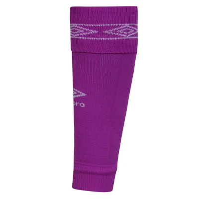 Image of Umbro Mens Diamond Leg Sleeves (Purple Cactus/White) Multicolour Size Large