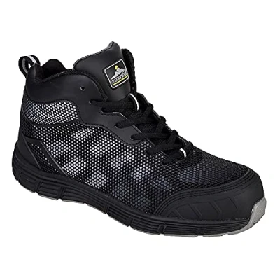 Image of Portwest Compositelite Derwent Boot S1P Black/Grey UK 3 EU 36