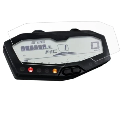 Image of Speedo Angels Dashboard Screen Protector for MT 07 FZ 700 Tracer: 2 x Anti Glare