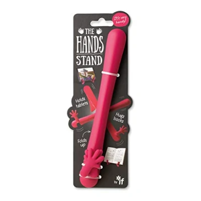 Image of IF The Hands Stand, Free Reading Tablet &amp; Book Holder Coral
