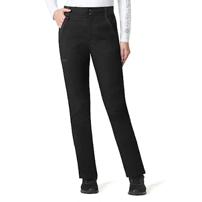 Image of Carhartt Women&#039;s Ruggedflex Utility Cargo Scrub Pant Medical, Black, Large