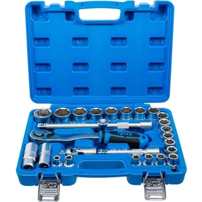 Image of BGS 2224 Socket Set 12.5 mm (1/2&quot;) Drive 8 32 27 pcs.
