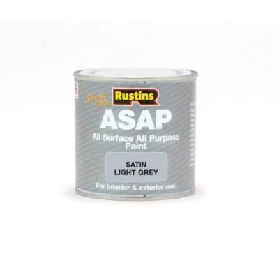 Image of RUSTINS ASAP Light Grey 250ml (ASAPLG250)