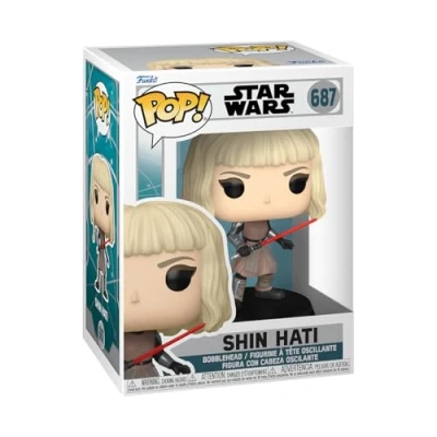 Image of Funko POP! Vinyl: Star Wars Ahsoka Shin Hati Collectable Vinyl Figure Gift Idea Official Merchandise Toys for Kids &amp; Adults TV Fans Model Collectors and Display