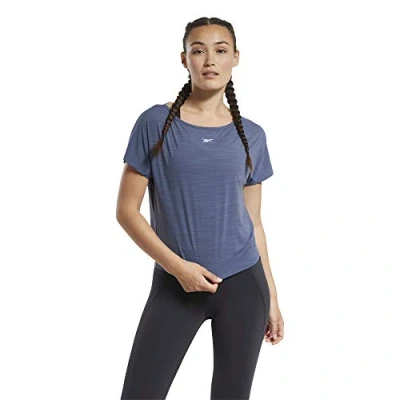 Image of Reebok Ts Ac Style Tee Women&#039;s T Shirt, Womens, FU1969_M, smoind, M
