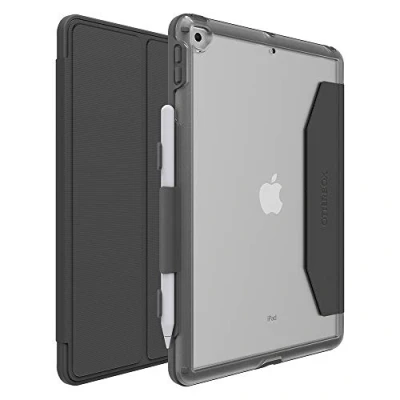 Image of OtterBox UnlimitED Folio Case for iPad 10.2 Inch (7th gen/8th gen/9th gen), Shockproof, Protective with built in Screen Protector, Tested to Military Standard, Grey, Non Retail Packaging