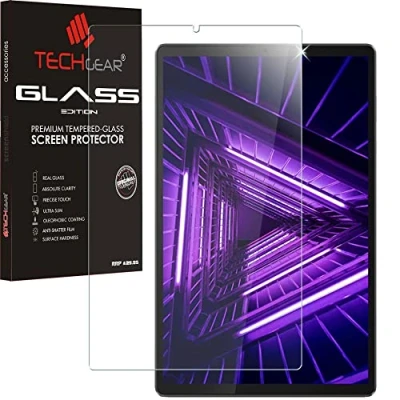 Image of TECHGEAR Glass Edition Screen Protector fits Lenovo Tab K10 / M10 Plus 2nd Gen 2020 (10.3&quot;) TB X606 X6C6 Tempered [9H] [HD Clarity] [Scratch Resistant] [No Bubble]