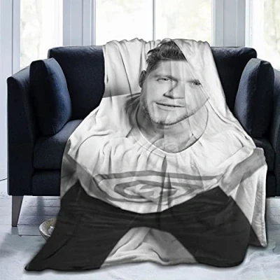 Image of Niall Singer Horan Flannel Blanket Bedding Fleece Soft Thow Blankets Air Conditioning For Sofa Couch Living Room