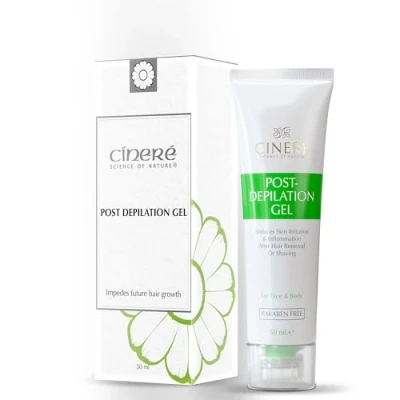 Image of Cinere Post Depilation Gel Unisex with Tea Tree Oil &amp; Chamomile 50 ml.e
