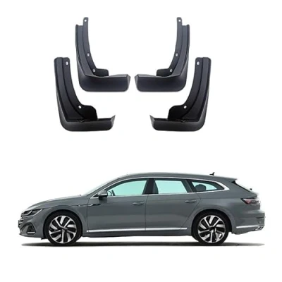 Image of AIBINGBH 4 Pcs Car Mud Flaps for VW Arteon/CC Shooting Brake 2021 2024,Mud Splash Guards Mudguards Fender Front Rear Mudflap,Splash Guard External Accessories
