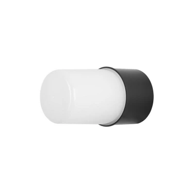 Image of Forlight Lighting Port Outdoor Wall/Ceiling Fixture Black IP54 E27 40W