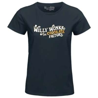 Image of cotton division Women&#039;s Wowonkats002 T Shirt, Navy Blue, L
