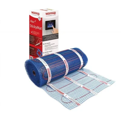 Image of Warmup Stickymat 2SPM8 200W/m2 self adhesive underfloor heating mat area 8sqm
