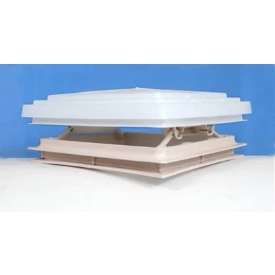 Image of MPK Roof Vent Sky Light Caravan Motorhome 360 x 320mm Flynet Beige Rooflight