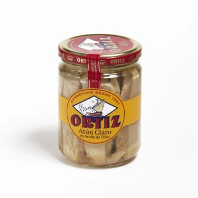 Image of Yellowfin Tuna in Olive Oil 400g Ortiz