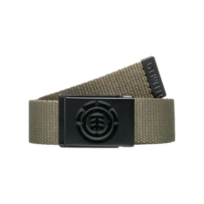 Image of Element Webbing BELT BEYOND 2.0 Young Mens Green One size