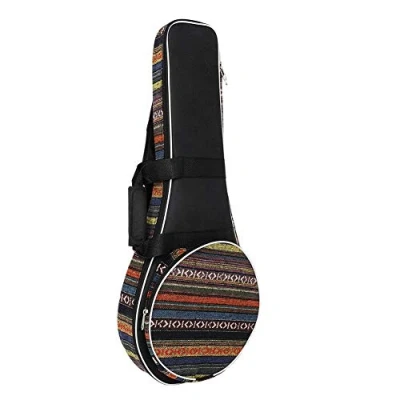 Image of Mandolin Gig Bag, Thickened Cotton Portable Dual use Soft Case Bag With Shoulder Strap