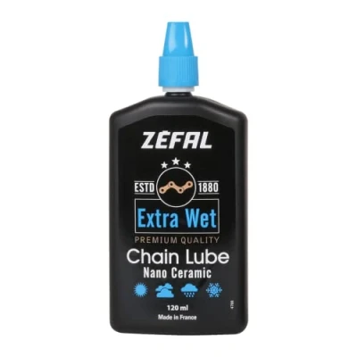 Image of Zefal Unisex&#039;s Extra Wet Ceramic Chain Lube, Black, 120ml
