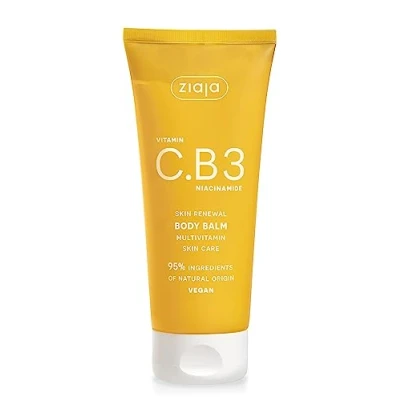 Image of Ziaja Vitamin C. B3 Niacinamide Balsam do Ciała Skóry Suchej Vegan 200ml