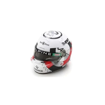 Image of Spark Alpine Esteban Ocon 1:5 2023 Bell Model Race Car Helmet Official Merchandise Special Edition/Limited Edition