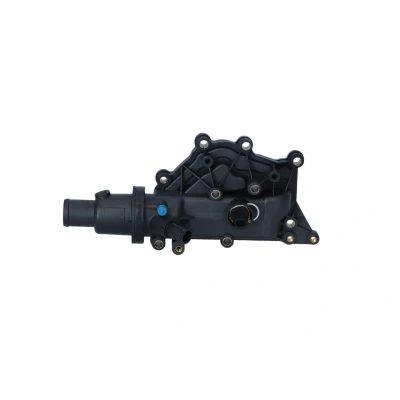 Image of 8200700094 Engine thermostat NRF 725038 83C with sensor, seal ring housing RENAULT: CLIO 3, SCENIC 2, MEGANE 2 Coupe Cabriolet