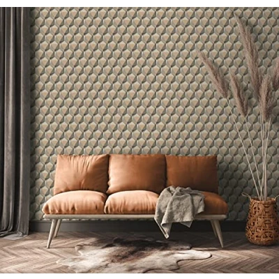 Image of Galerie Wallpaper Geometric Motif FS72028