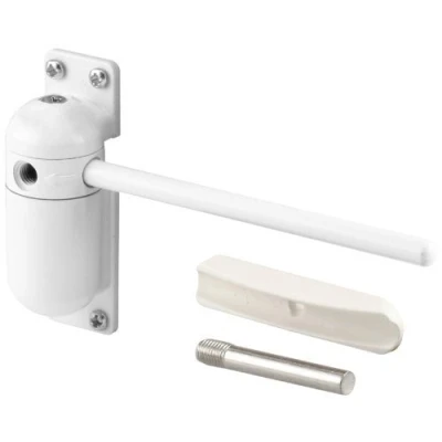 Image of Homy Door Closer, Fire Rated Spring Closers, Mini Gate and Screen Auto Closing Adjustable Safety (White)