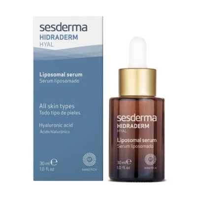 Image of Sesderma Hidraderm Hyal Liposomal Serum Extreme Hydration Hydrating for Face Triple Hyaluronic Acid In Depth Hydation All Skin Types 30 ml