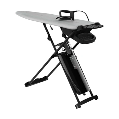 Image of Laurastar Smart M, Ironing System, Hygienic Steam Kills Bacteria, Viruses and Dust Mites, Active Board, 3D Soleplate, Pulse Steam, Single Temperature, Integrated Wheels, Removable Water Tank