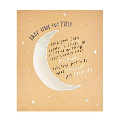 Image of UK Greetings Thoughtful Card for Him/Her/Friend Relax Design