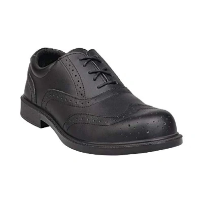 Image of Delta Plus Richmond Executive Safety Brogue Shoe Black Size 8