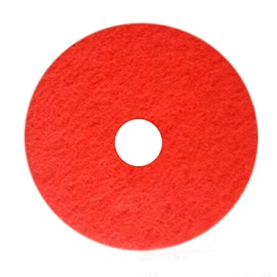 Image of BE TOOL Floor Maintenance Pad 17&quot; Cleaning Pads Diamond Polishing for Granite Marble Concrete Stone Red (Pack of 1)