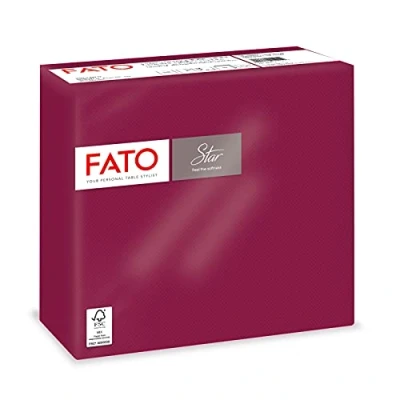 Image of Fato Disposable Paper Napkins, Sofficity and Softness, Pack of 40 Napkins