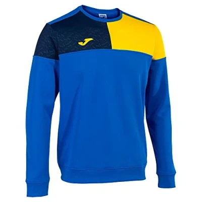 Image of Joma Men&#039;s Crew V Sweatshirt, Black red White, 3XL