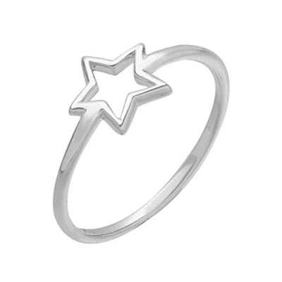 Image of Elli Ring Trendsymbol Stern 925er Sterling Silber