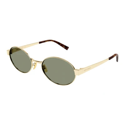 Image of Sunglasses Saint laurent Sl 692 col. 003 Donna Rotonda Oro
