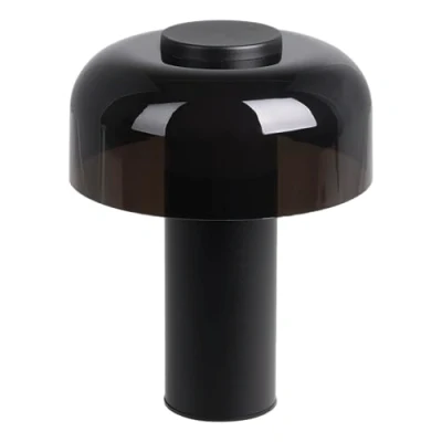 Image of EGLO LED table lamp Ponente, Ø 16 cm, black, CCT, dimmable