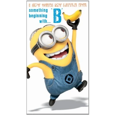 Image of Despicable Me 2 Type 1 General Birthday Card