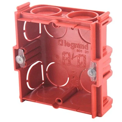 Image of Legrand LEG90530 Square Flush Mounting Box for Masonry Batibox Depth 30 mm