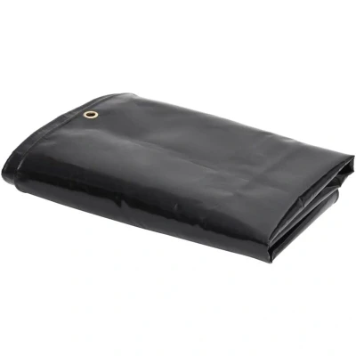 Image of vidaXL Tarpaulin 650 g/m² 3x3 m Black