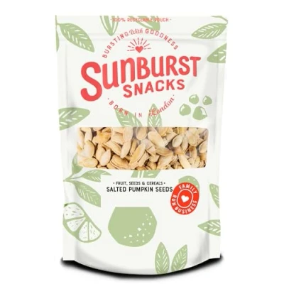 Image of Sunburst Pumpkin Seeds Dry Roasted and Salted, Non GMO (No Oil) 500g