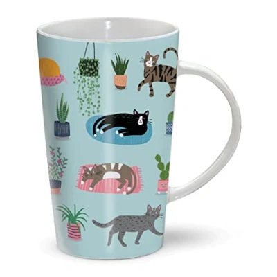 Image of Otterhouse Gift The Riverbank Mug Cat &amp; Plants