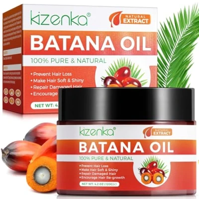 Image of Raw Batana Oil for Hair Growth,100% Pure Natural from Honduras, Eliminate Split Ends, Promotes thickness All Types