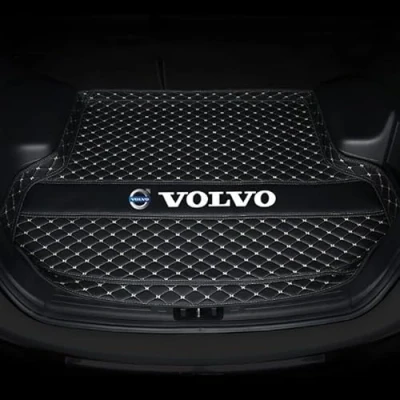 Image of YNEION Car Boot Liners Mats for Volvo XC40 2019 2024 All Weather Liner Protector Pad, Waterproof Anti Scratch Slip Cargo Tray Trunk Carpets,C