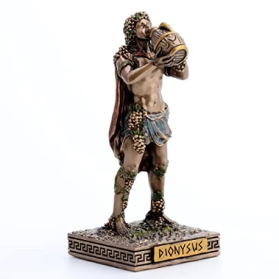 Image of Veronese Design Greek Gods Miniature Figurine (Dionysus, Bronze)